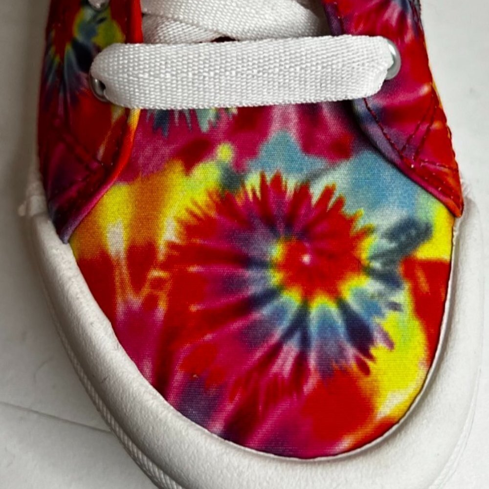 Sugar Women's Festival Lace-up Sneakers Women's Size 7.5 Tie Dye Rainbow - Picture 6 of 6